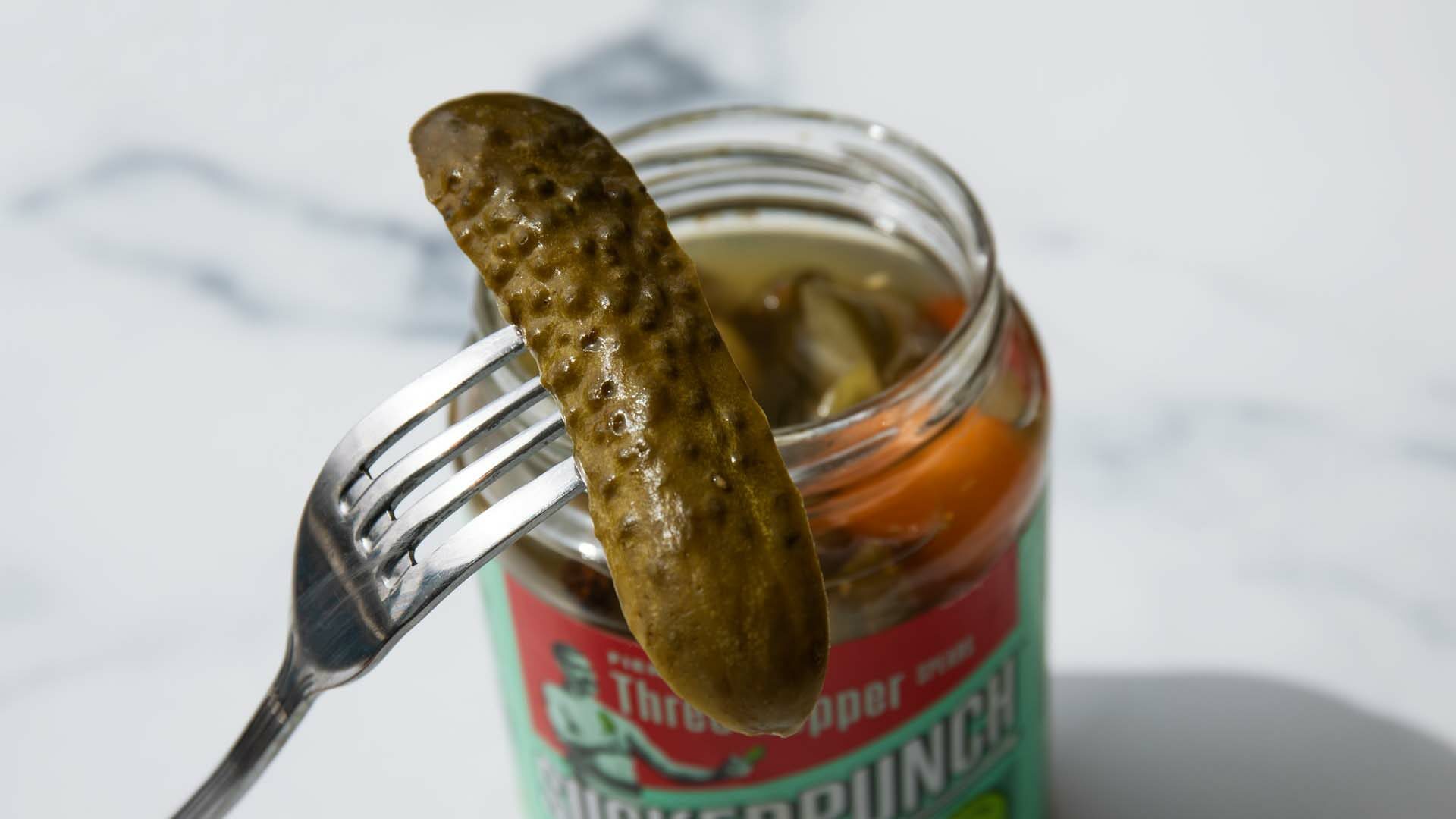 Photo of a Gherkin