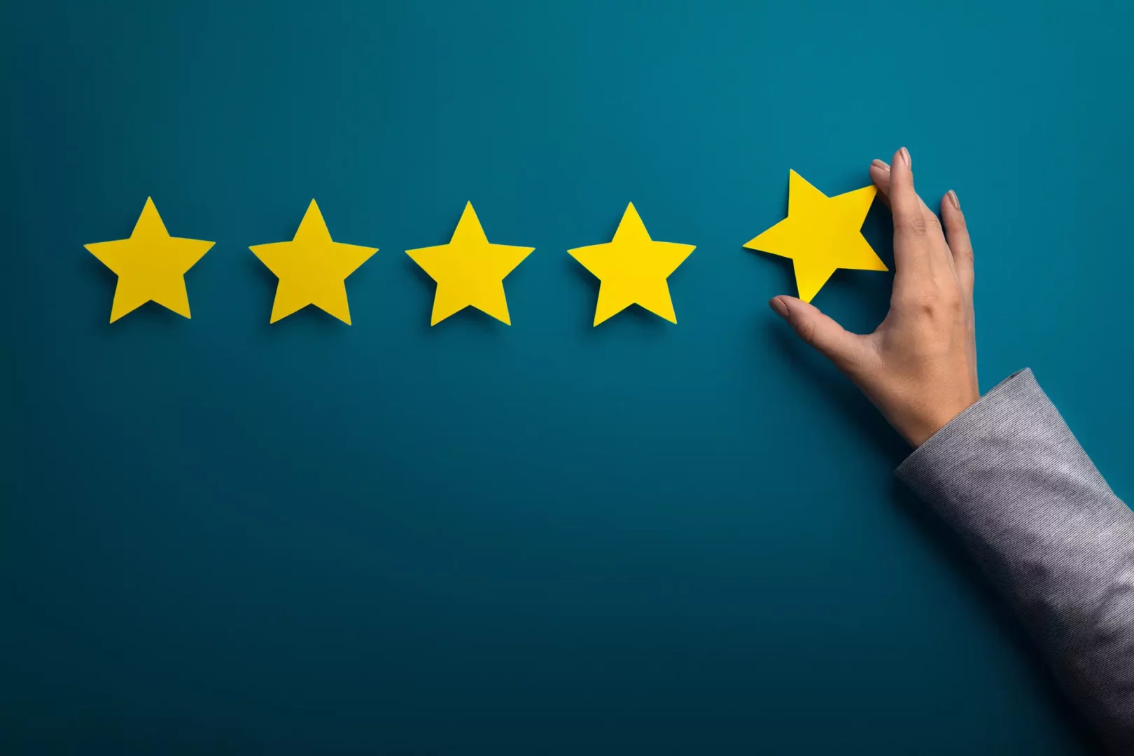 Star rating, gathering feedback